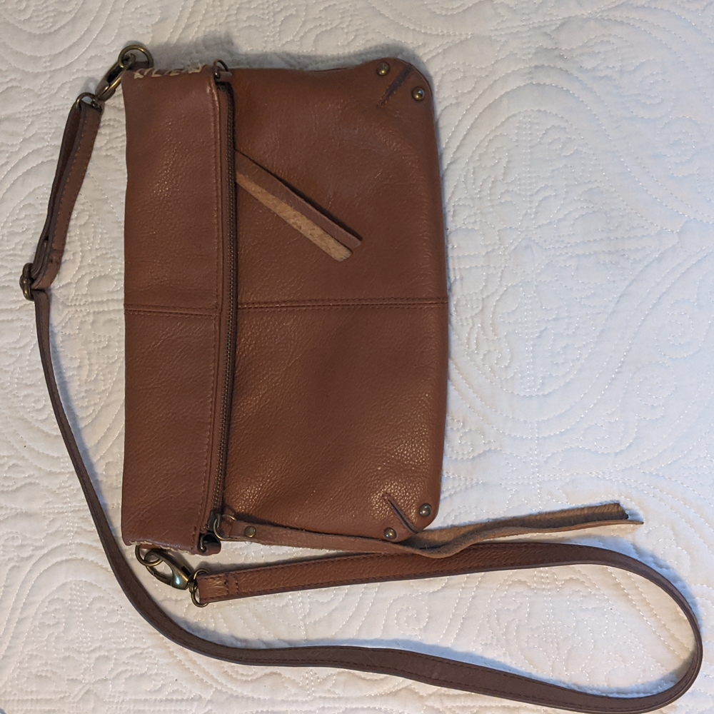 5 FOR $25 Lucky Brand brown leather bag